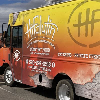 hifalutin food truck menu.